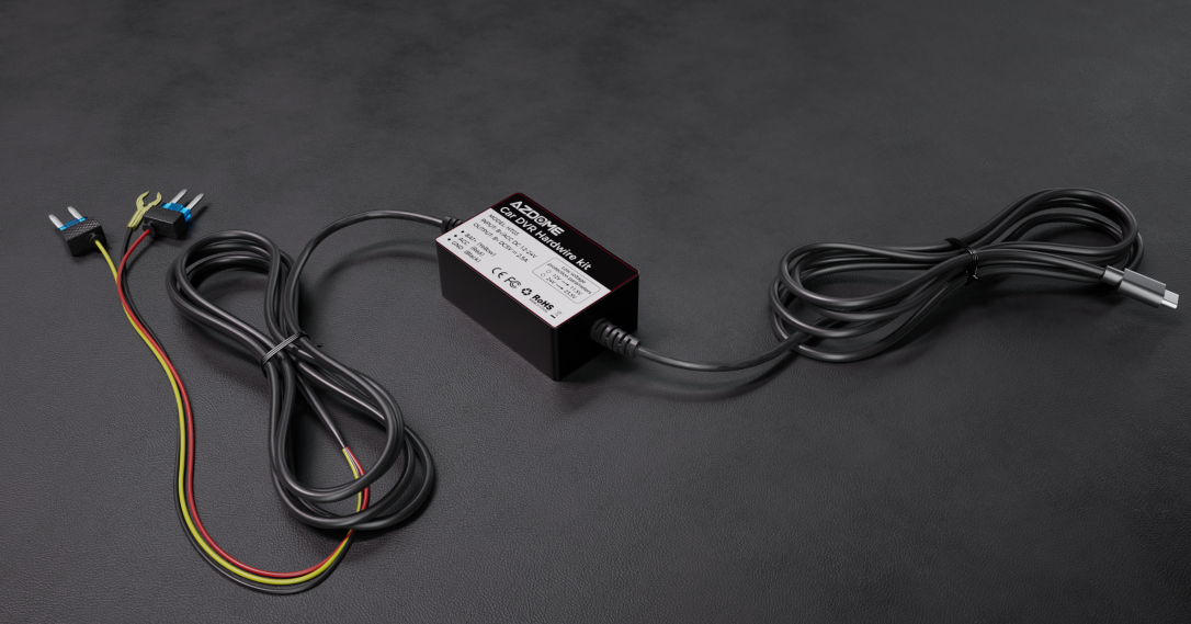 KIT HARDWIRE AZDOME HT03 USB-C PARA DASHCAM 12V24V 5V 2.5A CON PROTECCIÓN DE BATERÍA - Imagen 3
